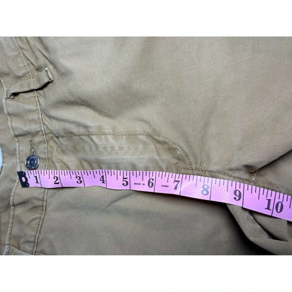 Levi's Men's Khaki Chino Shorts Flat Front Casual Everyday Wear Size 30